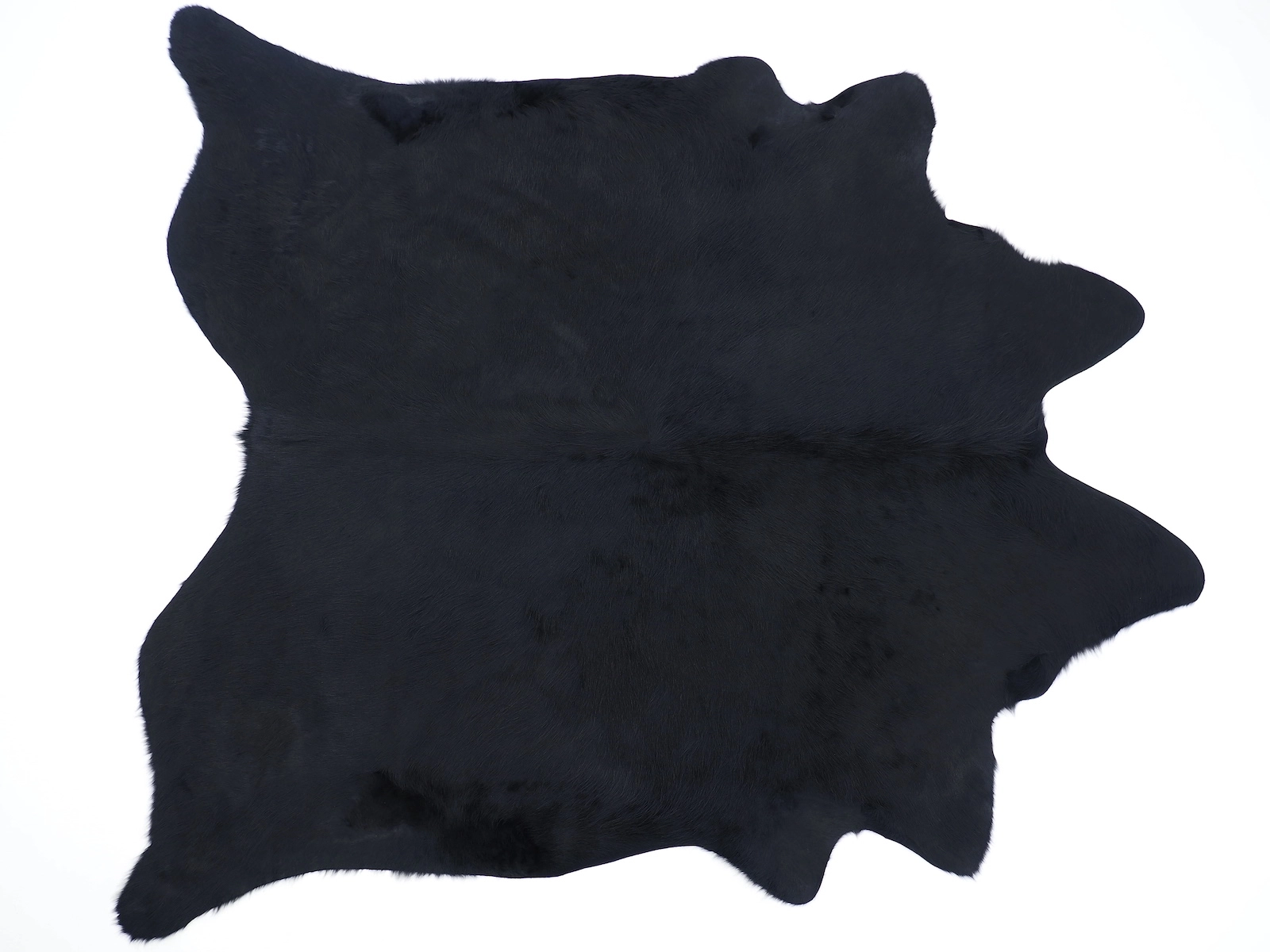 Коровья шкура-ковер окрашена в насыщенно черный 30059 — купить по выгодной цене в интернет-магазине Cowhide