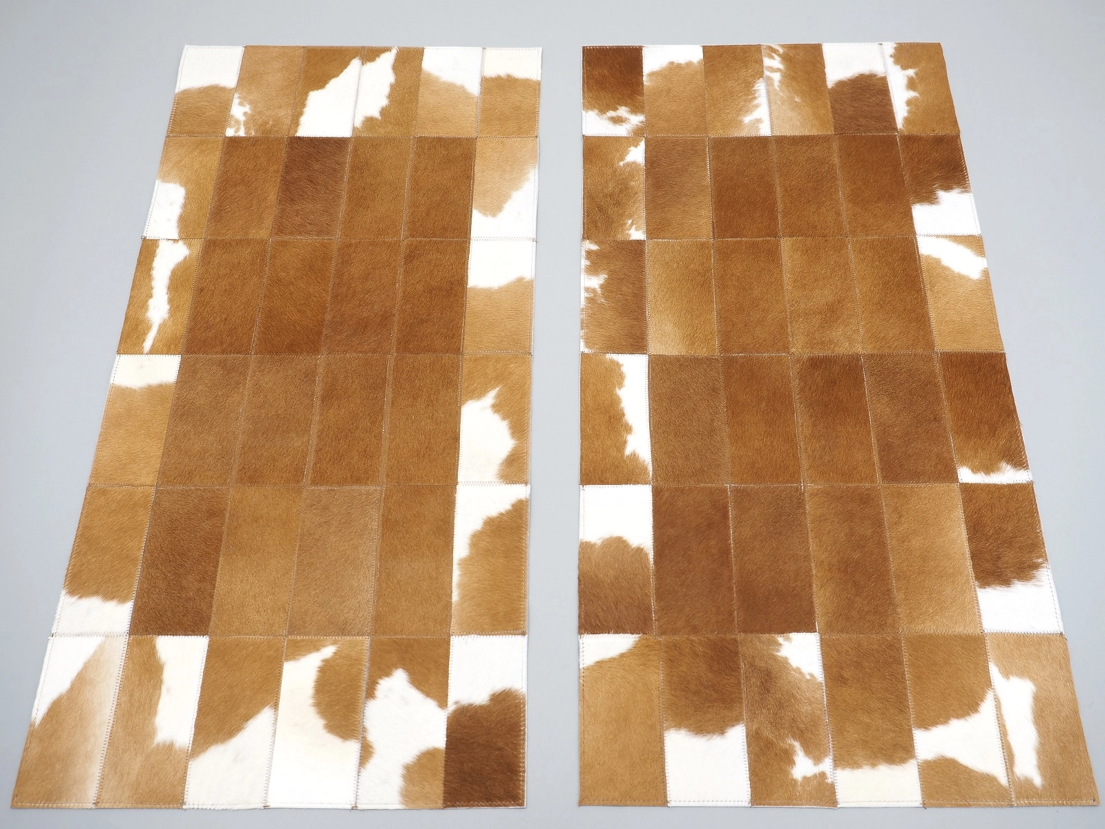 Прикроватные коврики из шкуры коровы коричнево-белые 27021 — купить по выгодной цене в интернет-магазине Cowhide