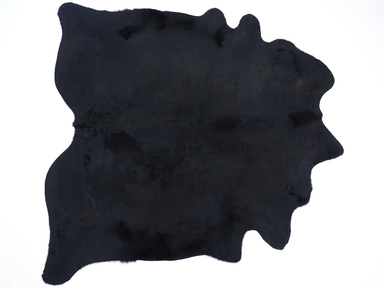 Ковер коровья шкура окрашена в насыщенно черный 30057 — купить по выгодной цене в интернет-магазине Cowhide