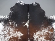 Натуральная шкура коровы черно-белая красноватая арт.: 31371 - T69ca44768af32432438484