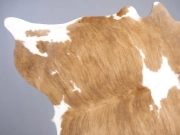 Коровья шкура ковер натуральная бежево-белая арт.: 29371 - T652e73d4a5f96945544257