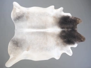 Натуральная шкура коровы серо-бежевая маленькая арт.: 31316 - T6968d1f3630fe386503898