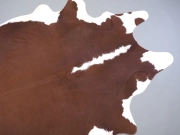 Натуральная шкура коровы коричнево-белая Герефорд арт.: 31339 - T698093df13662696271937