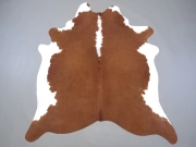Натуральная шкура коровы коричнево-белая Герефорд арт.: 31348 - T698496bba17a0011007852