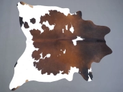 Натуральная шкура коровы черно-белая красноватая арт.: 31295 - T690dac737e577778949307