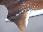 Натуральная шкура коровы черно-белая красноватая арт.: 31291 - T68f0ca7892144665339438